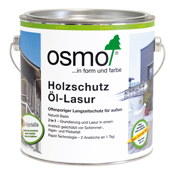 Защитное масло лазурь по дереву Osmo с эффектом серебра для наружных .